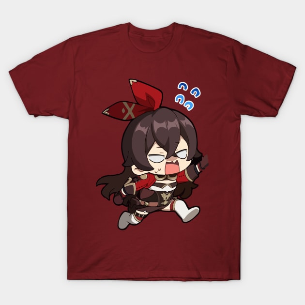 Wait! [Genshin Impact] T-Shirt by Tad